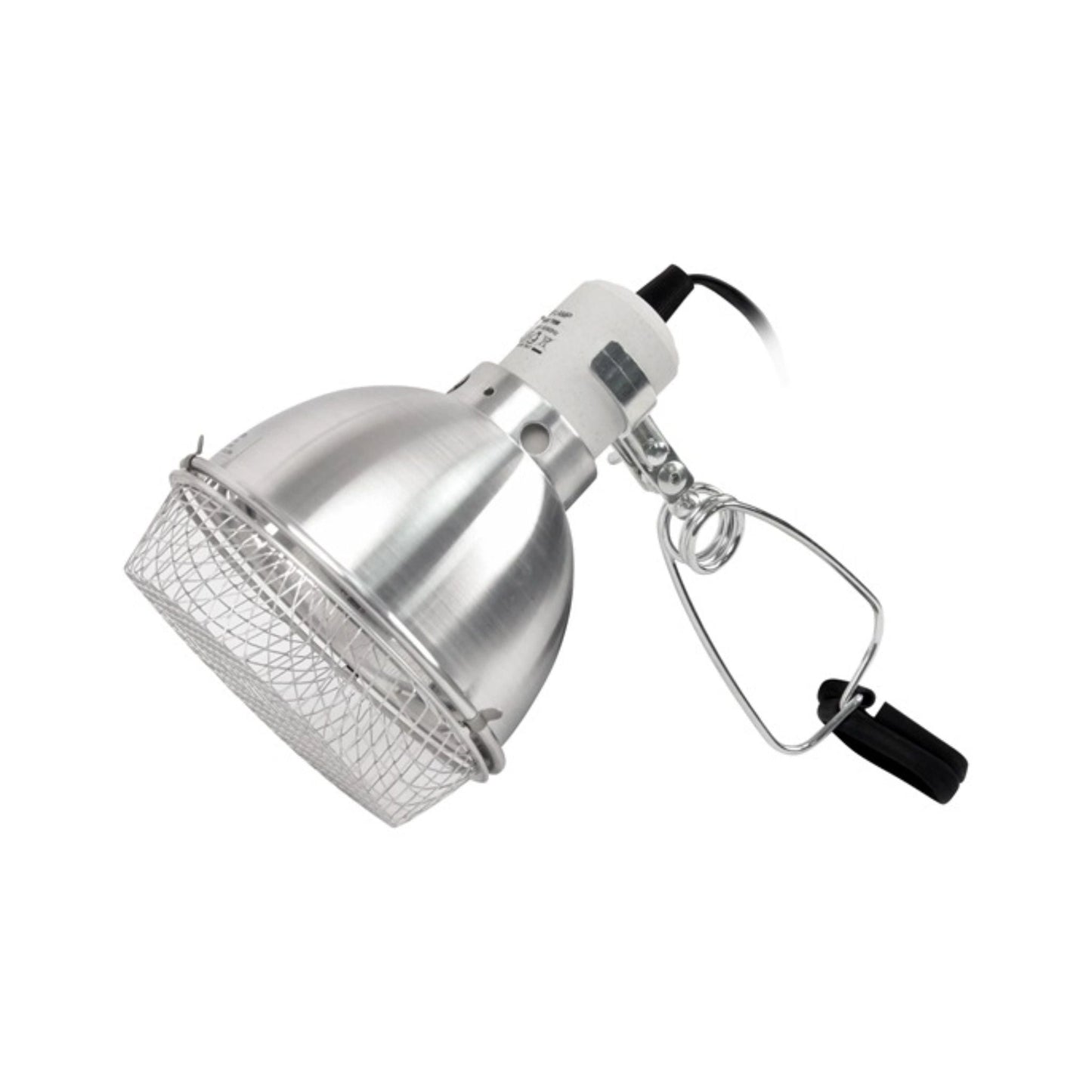 Reptile Basking Lamp Dome With Basket Grid & Clamp 150W max E27