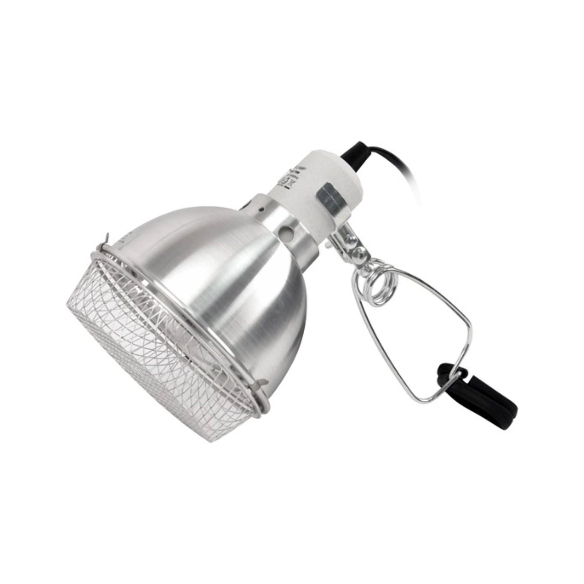 Reptile Basking Lamp Dome With Basket Grid & Clamp 150W max E27
