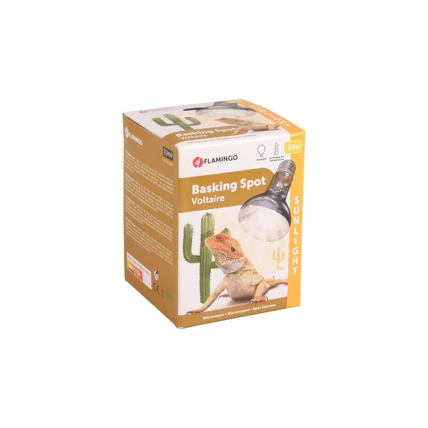 Reptile Basking spot lamp Sun 50w E27