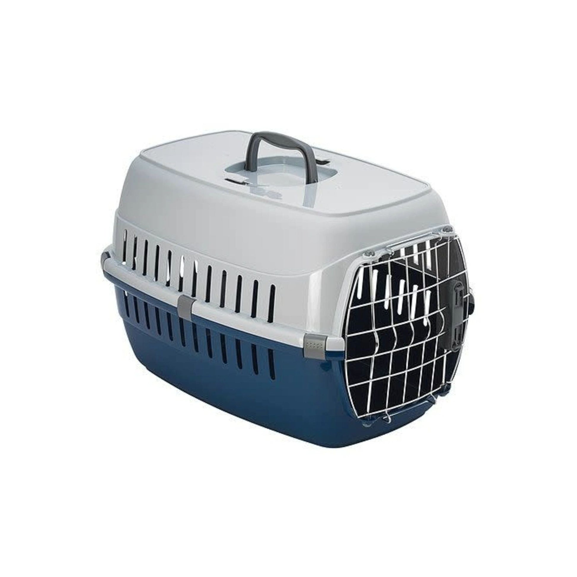 Roadrunner Pet Carrier Metal Door Blueberry Cat Travel Box