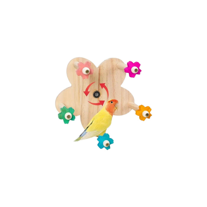 Rotating Ferris Wheel Parrot Toy