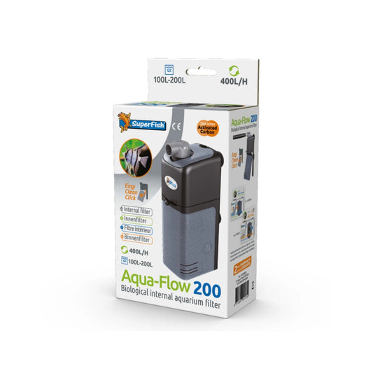 SF Aquaflow 200 Internal Aquarium Filter 500 L/H for Medium Tanks 100-200L