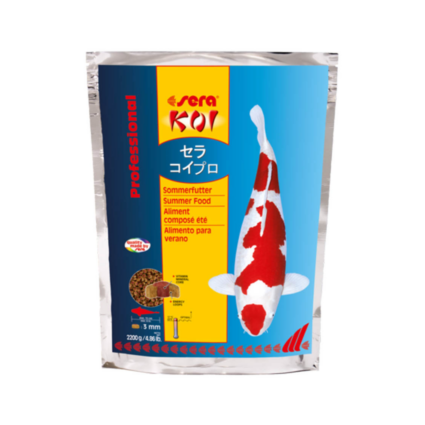 sera koi summer food