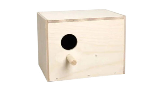 Small Parakeets Nest Box, Horizontal