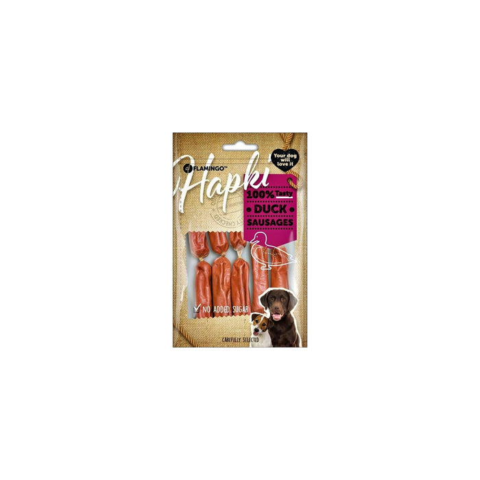Snacks Hapki Sausages with duck 85g Dog Treat