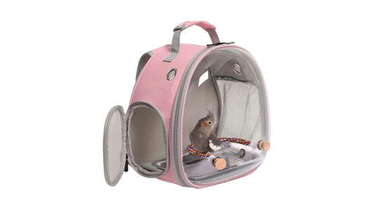 Sourcer Bubble Bird Travel Carrier Backpack, Pink