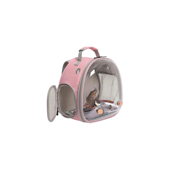 Sourcer Bubble Bird Travel Carrier Backpack, Pink
