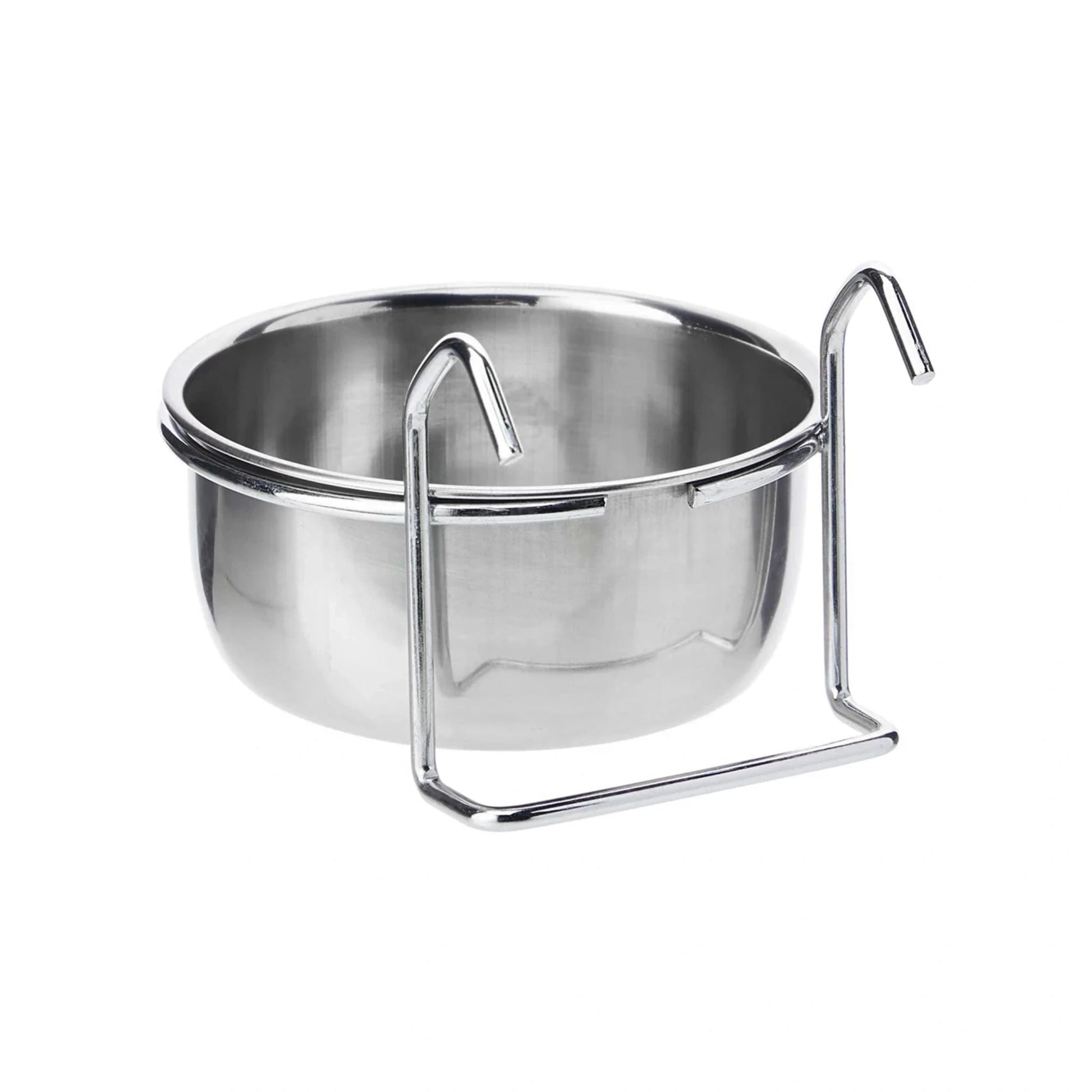 Stainless Steel Bird Bowl With Hook 600ml