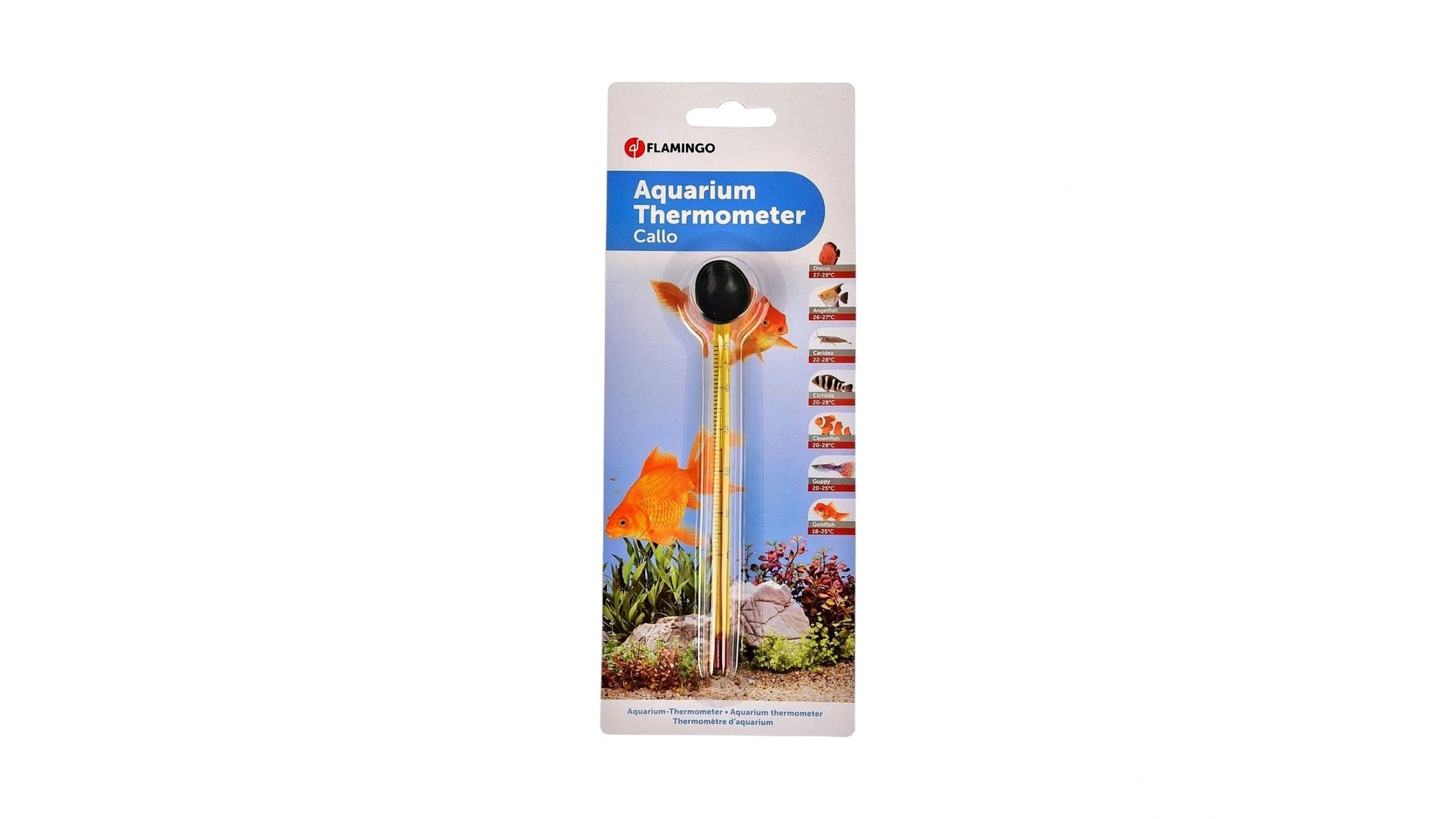 Thermometer Callo Yellow Aquarium Thermometer