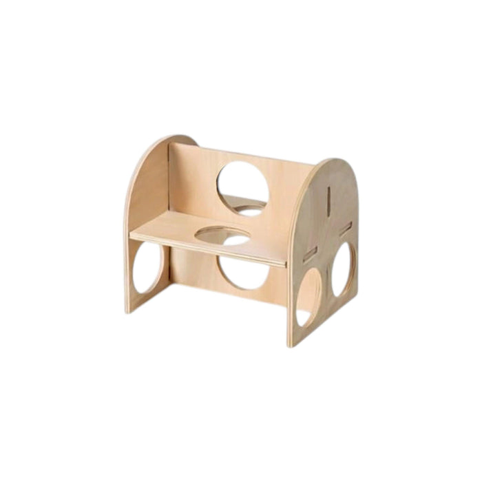 Wooden Multi-Chamber House Hideout toy for Small Rodents ‚Äì 1 Piece