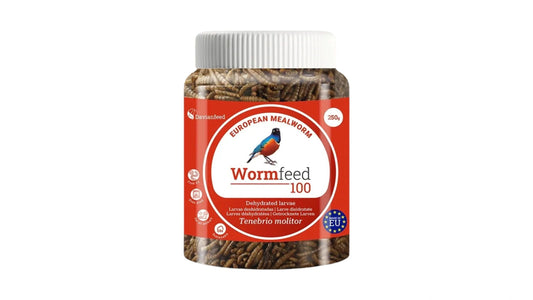 Larvae Of Tenebrio Wormfeed 100, 250g (Top Quality Dried Meal Worms) Also Ideal For Tropical Fish