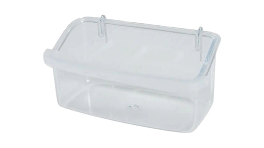 Zolux Transparent Bird Feeder With Grid, Medium