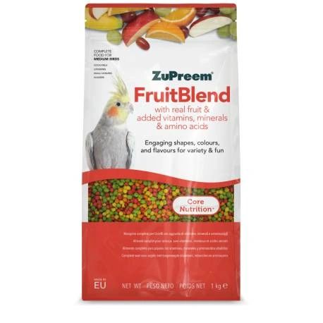 Zupreem Fruitblend Medium Birds Food 1kg
