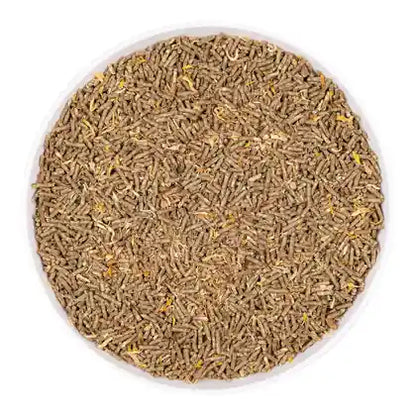 Cunipic Premium Junior Rabbit Food – Grain-Free 2.5kg – close-up of the food inside the pack