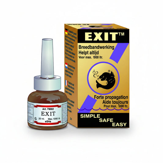 EXIT 20ml white spot, Ich and velvet treatment for aquarium fish