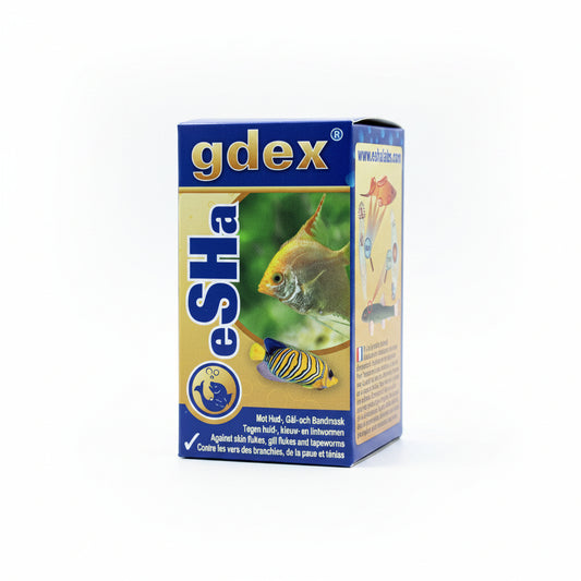 gdex 20ml treatment for skin flukes, gill flukes, flatworms and tapeworms